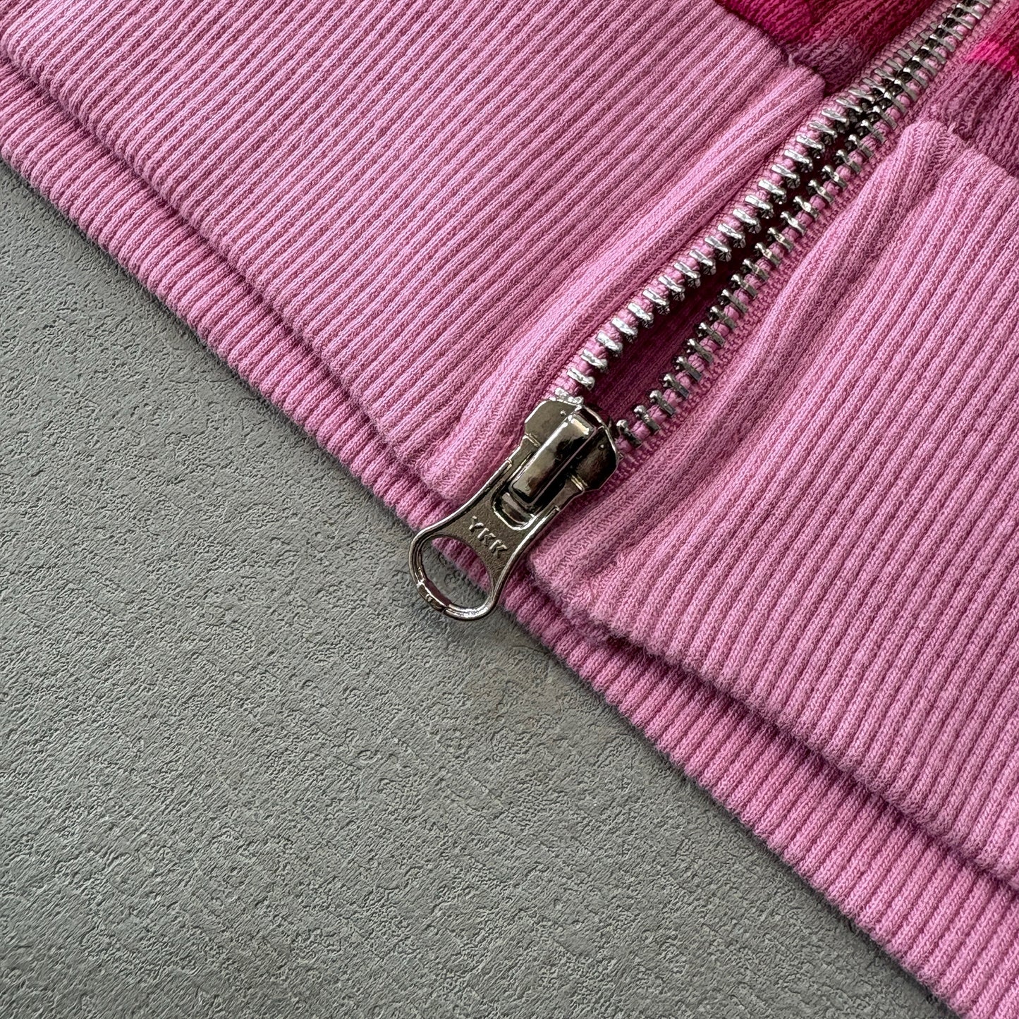Denim Tears The C0tton Wreath Zip Sweatshirt Pink Camo