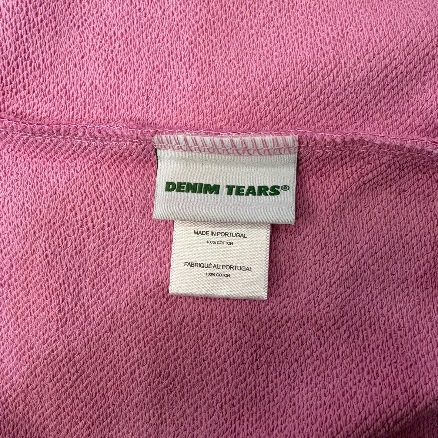 Denim Tears The C0tton Wreath Zip Sweatshirt Pink Camo
