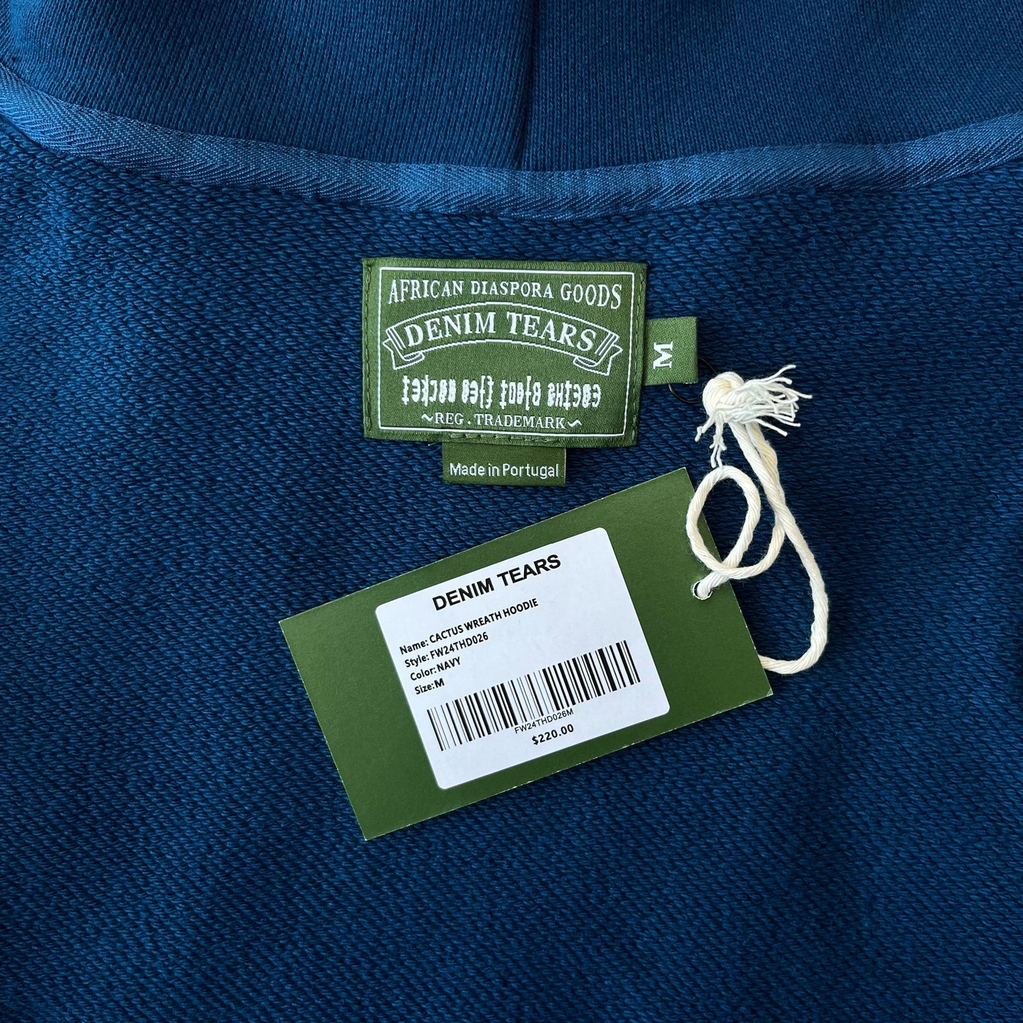 Denim Tears x CPFM Cactus Tears Wreath Hoodie