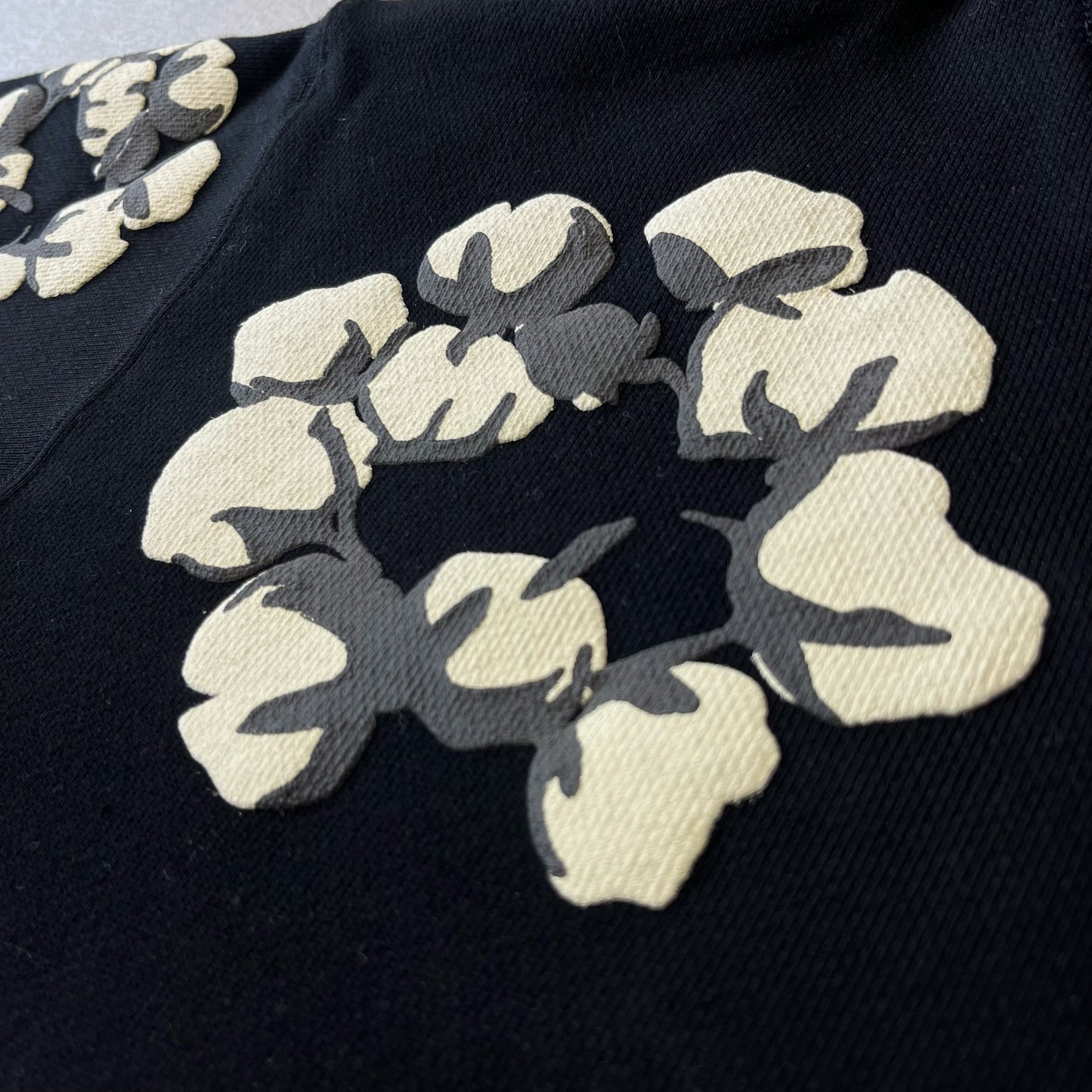 Denim Tears x CPFM Cactus Tears Wreath Hoodie Black