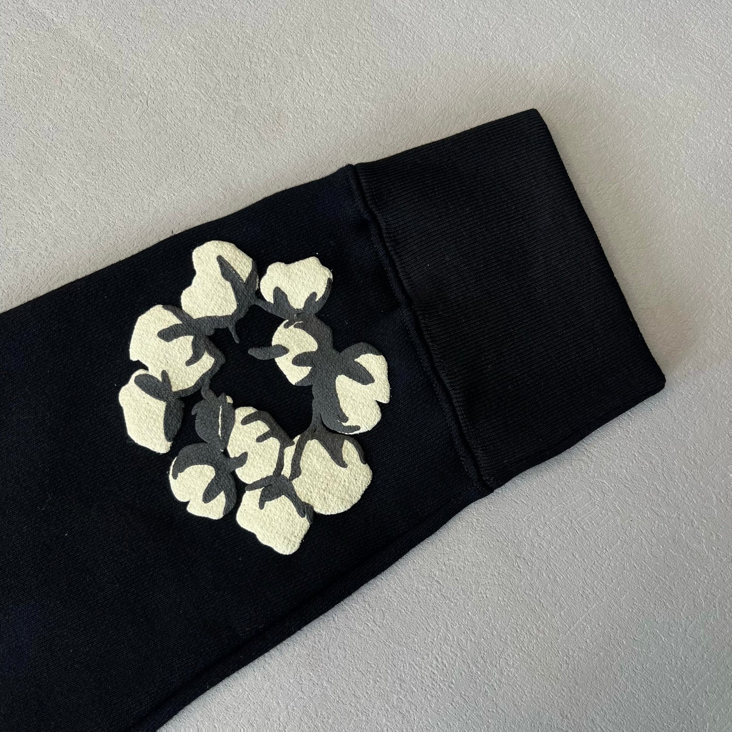 Denim Tears x CPFM Cactus Tears Wreath Hoodie Black