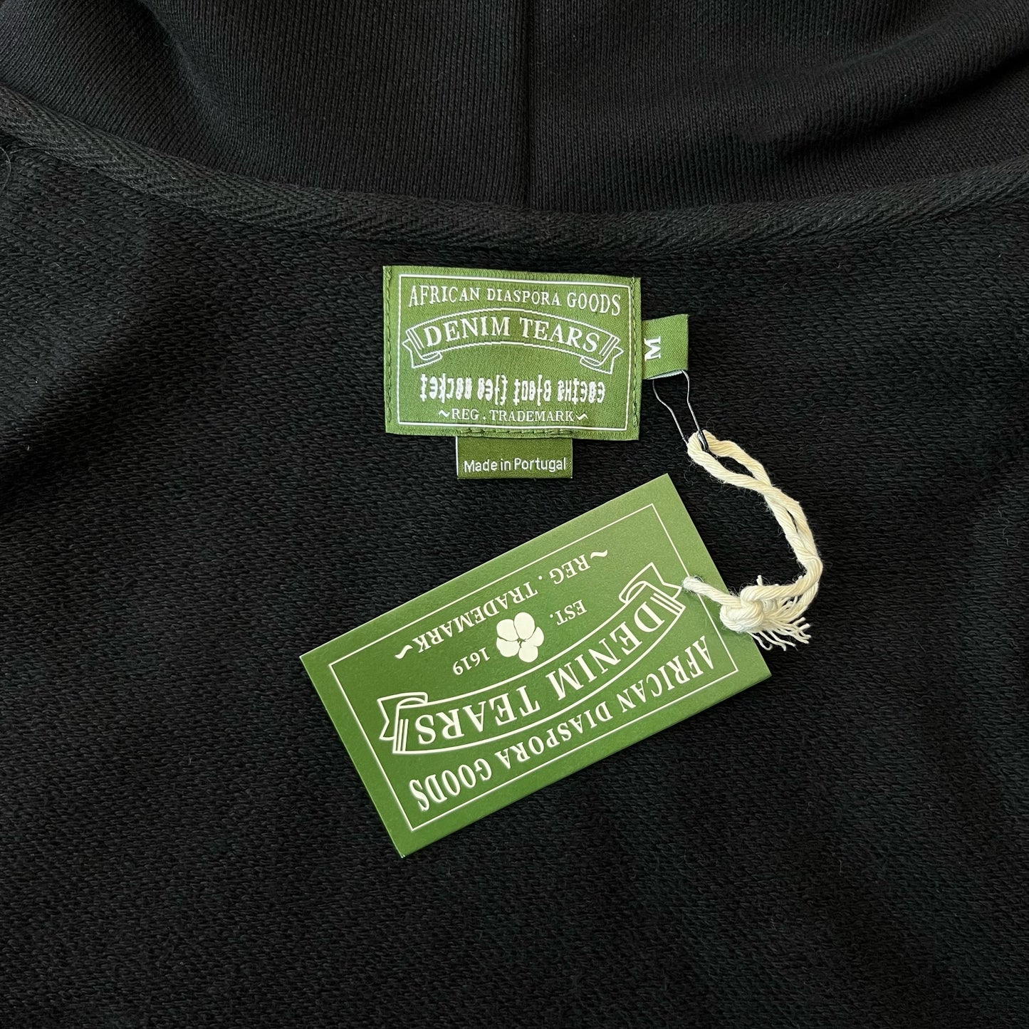 Denim Tears x CPFM Cactus Tears Wreath Hoodie Black