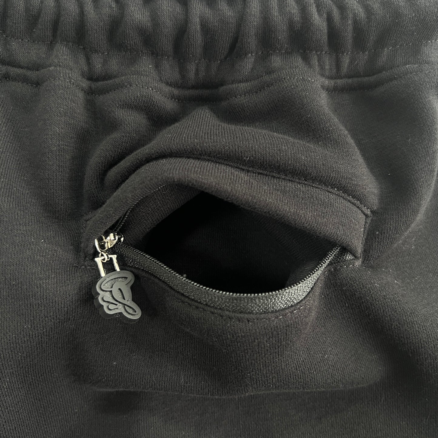 SynaWorld Short Set-Black Rose Gold