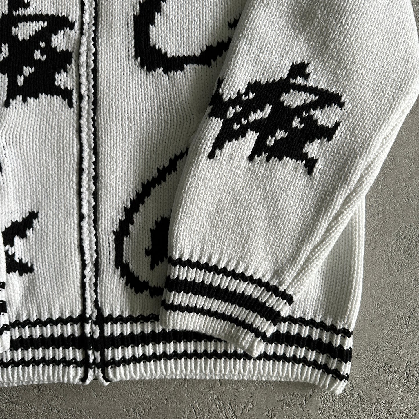 Crteiz VVS Jacquard Knit Zip