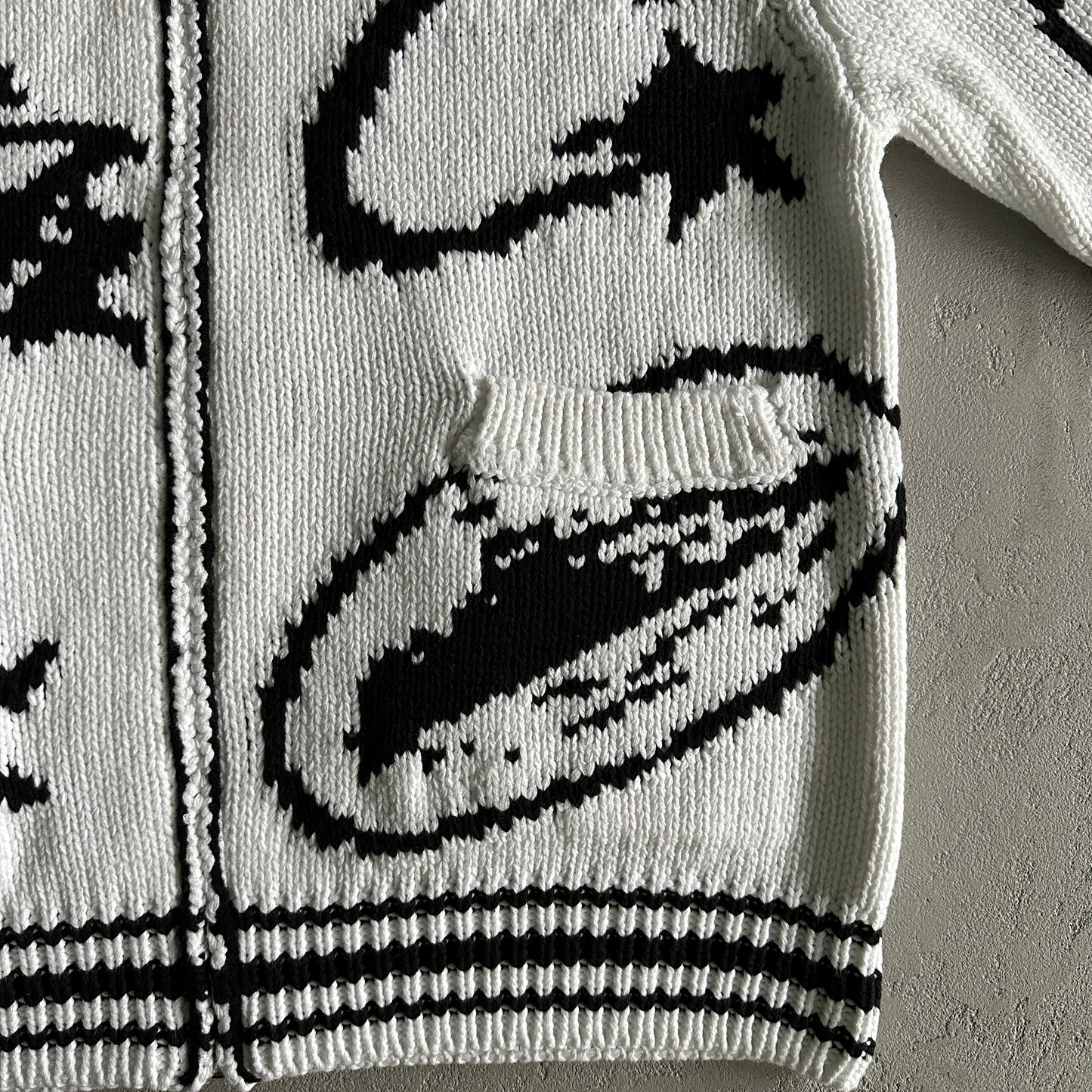 Crteiz VVS Jacquard Knit Zip