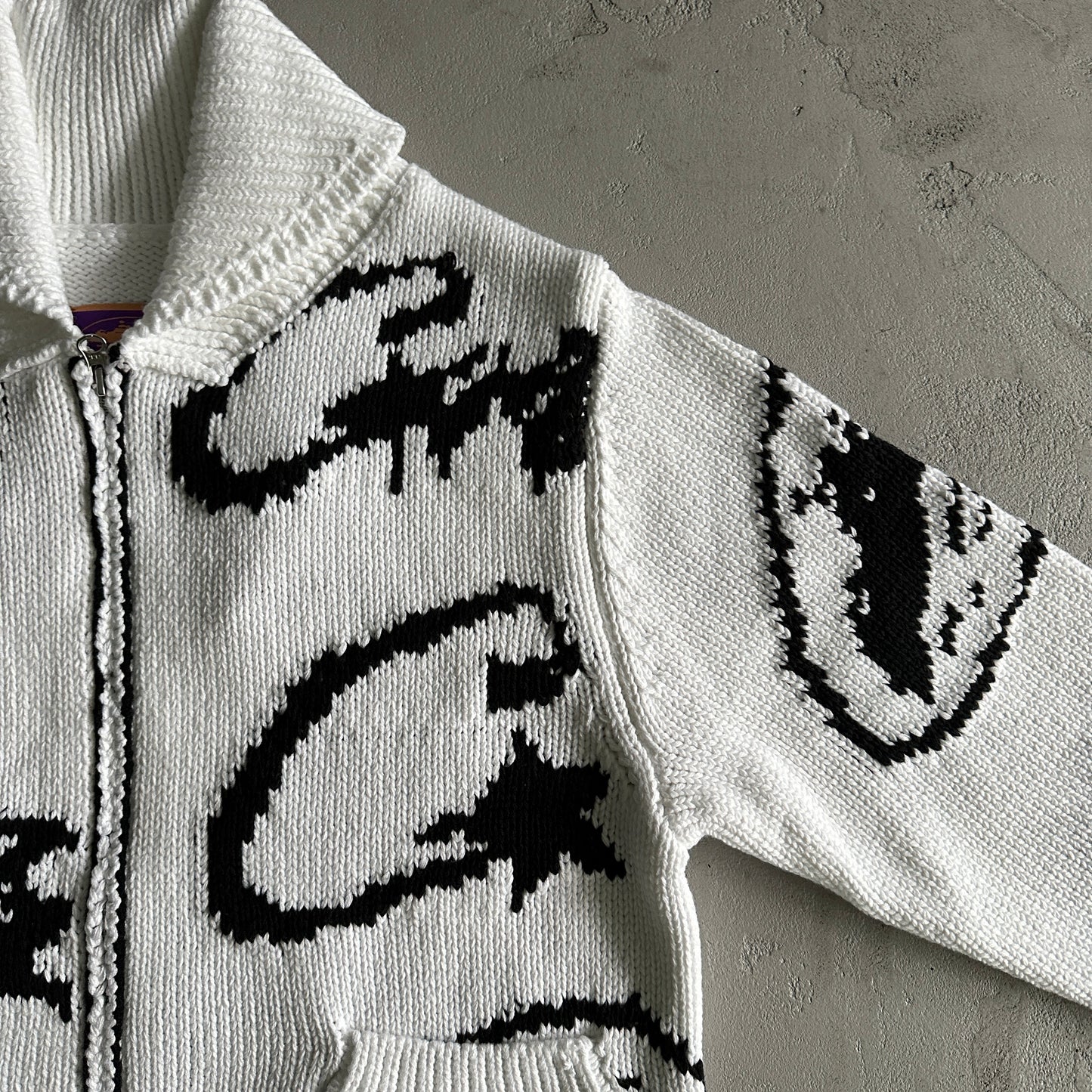 Crteiz VVS Jacquard Knit Zip