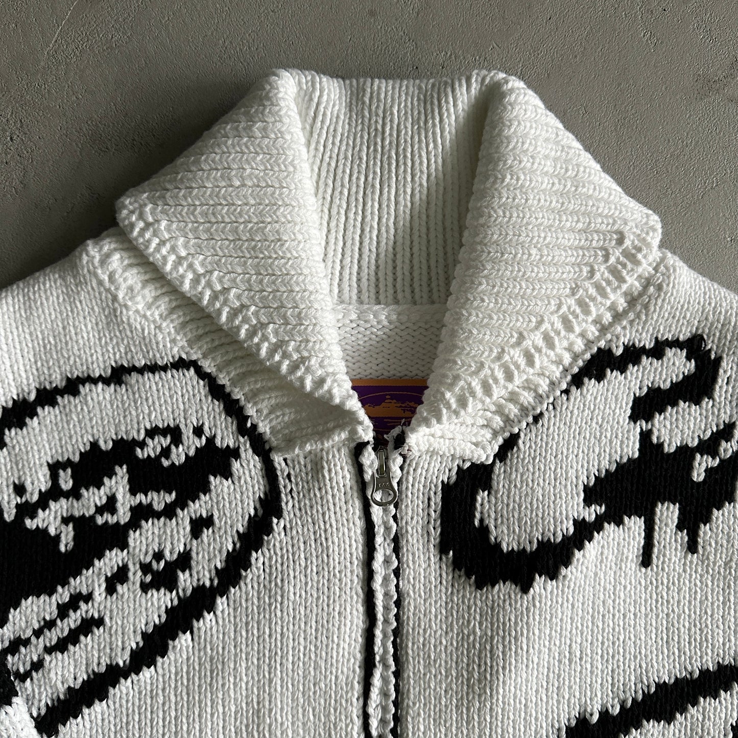 Crteiz VVS Jacquard Knit Zip