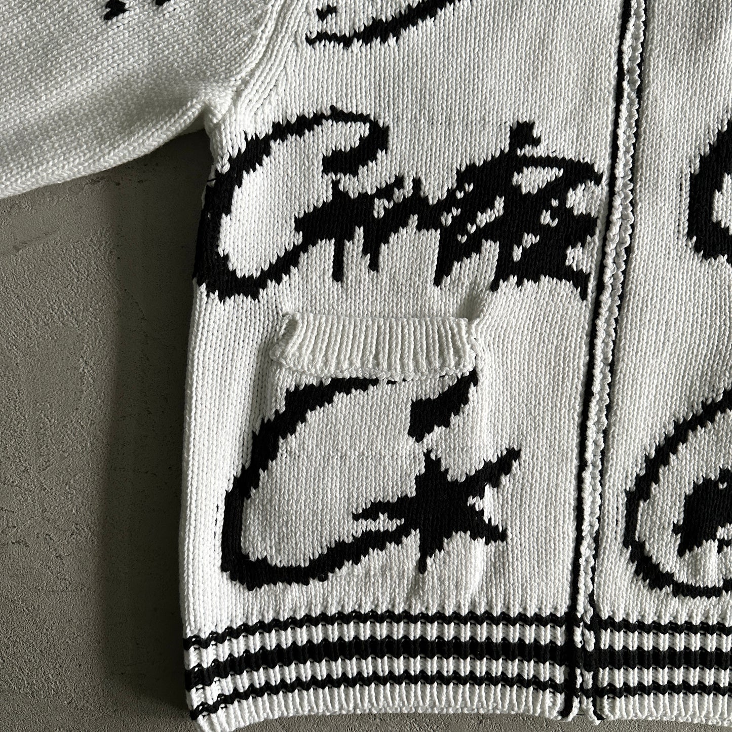 Crteiz VVS Jacquard Knit Zip