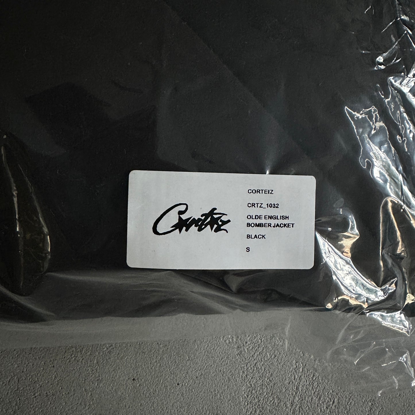 Corteiz Olde English Quilted Bomber Jacket