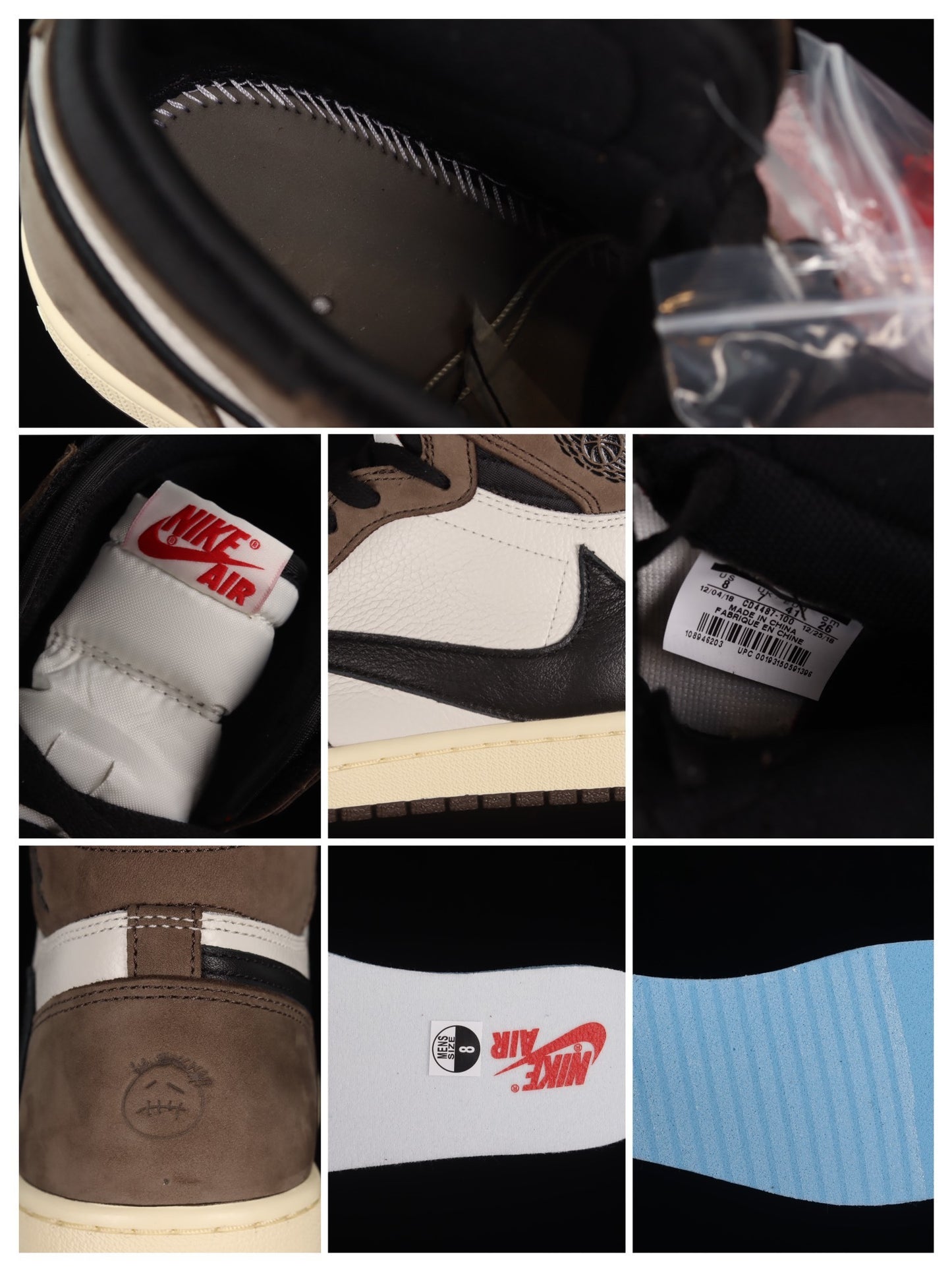 【LJR】 Travis Scott x Jordan Air Jordan 1 High Og Ts Sp