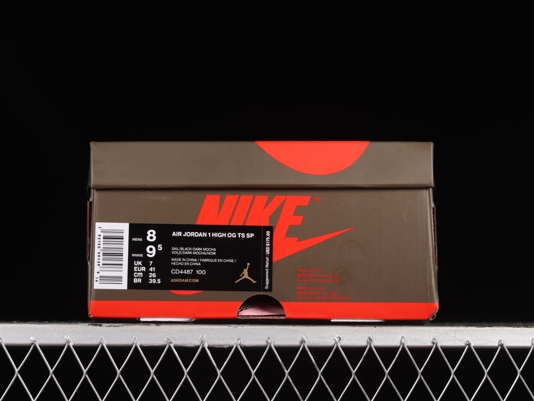 【LJR】 Travis Scott x Jordan Air Jordan 1 High Og Ts Sp