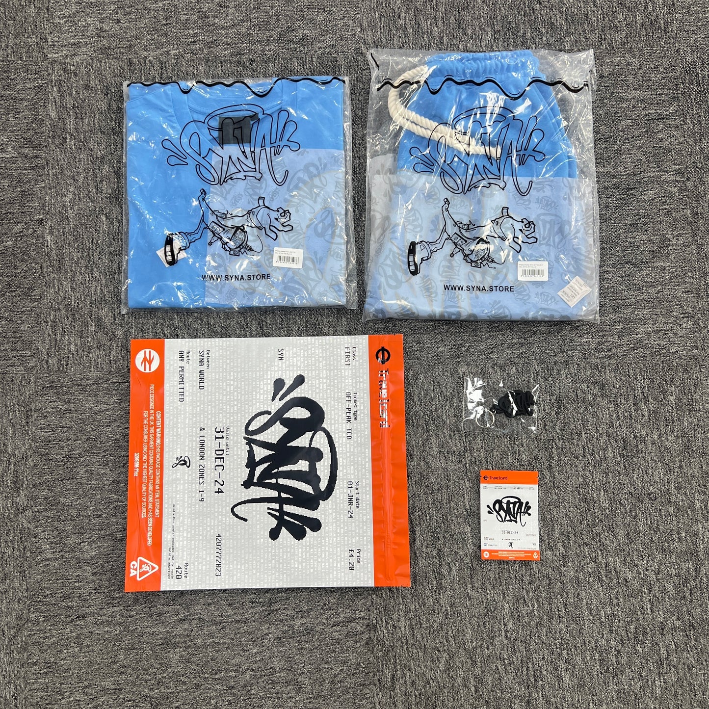 SynaWorld Short-set Blue