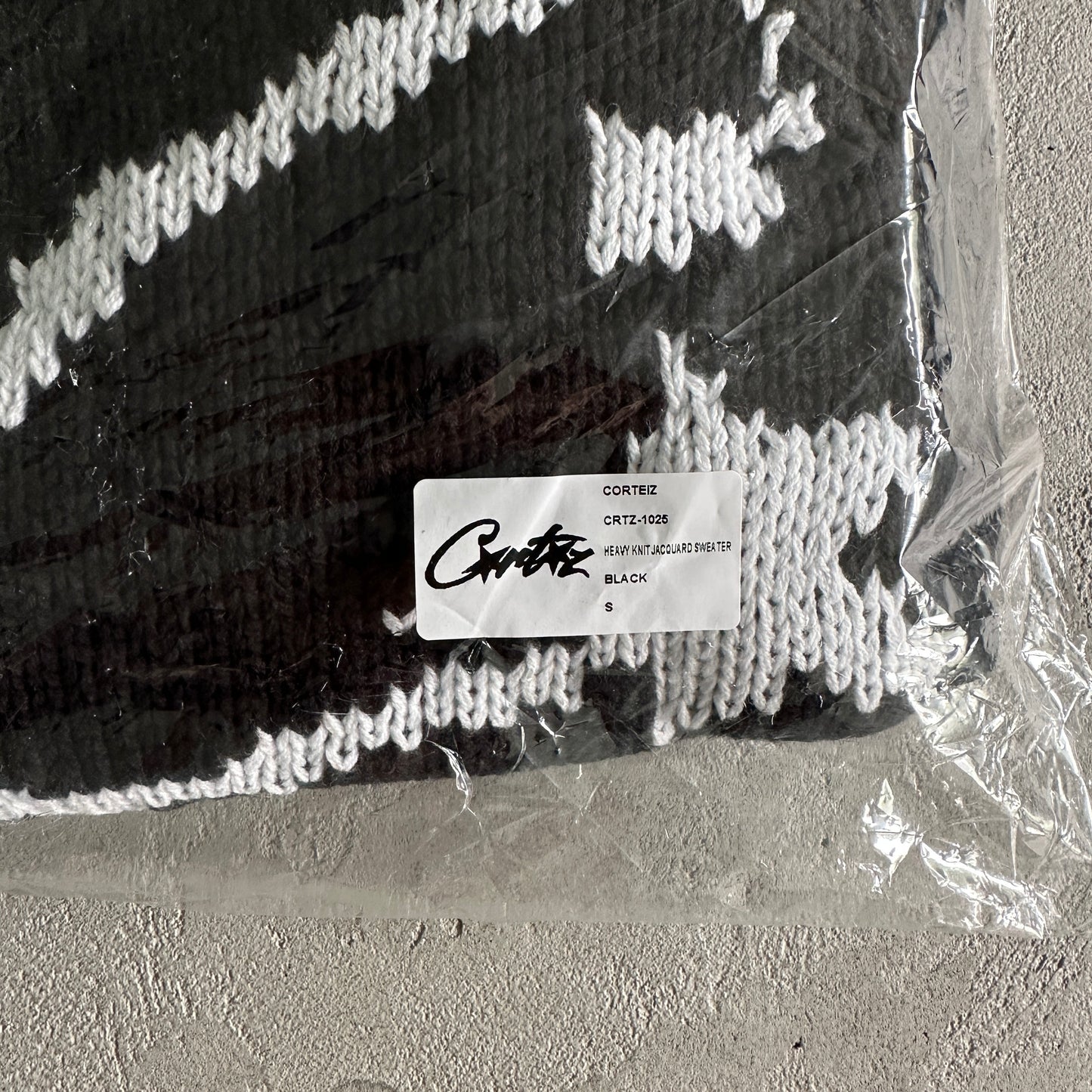Crteiz VVS Jacquard Knit Zip