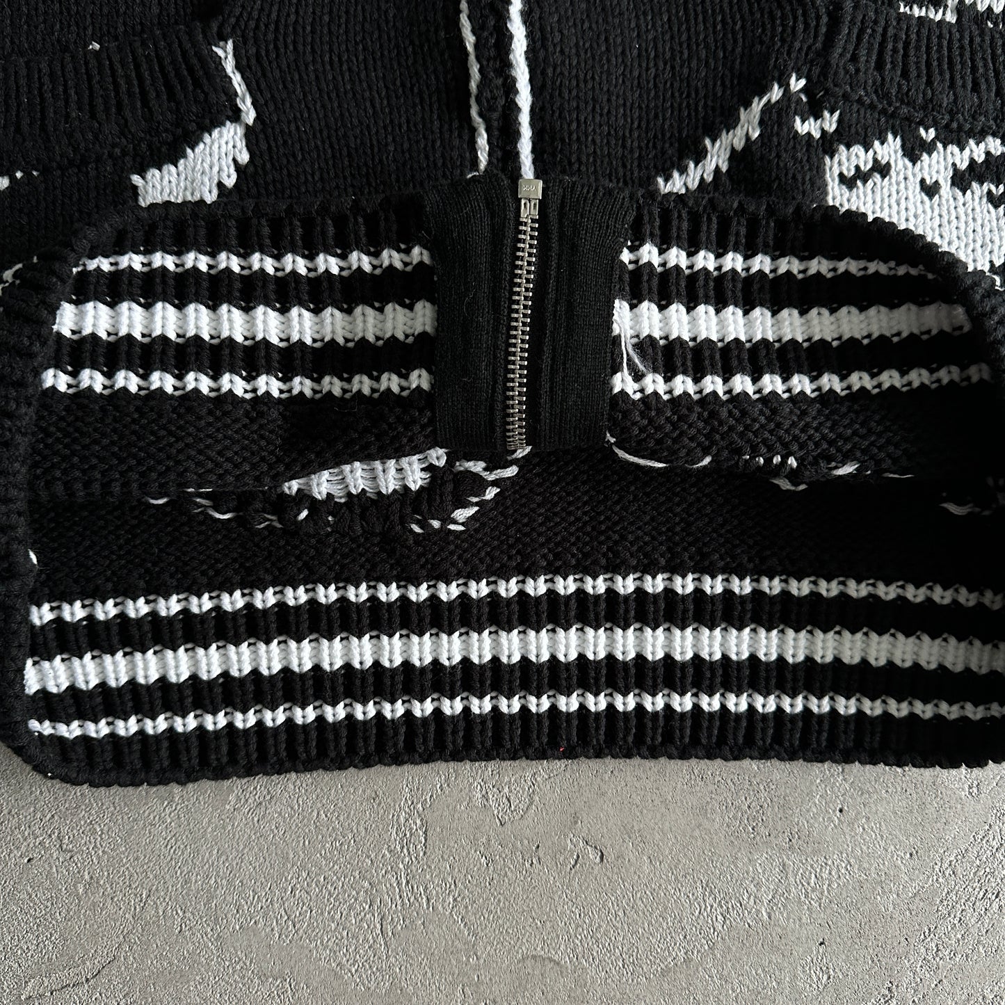 Crteiz VVS Jacquard Knit Zip