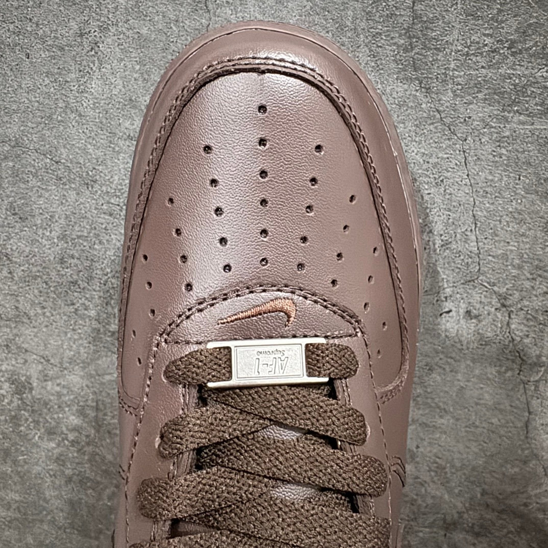 【OWF】Supreme xNike Air Force1 BROWN