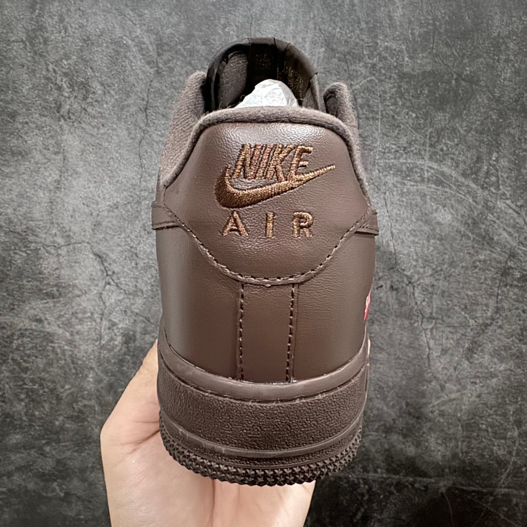 【OWF】Supreme xNike Air Force1 BROWN