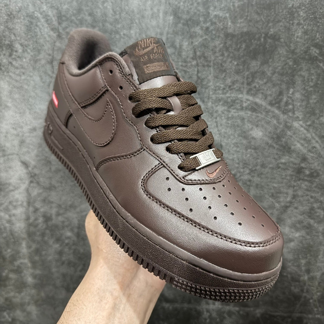 【OWF】Supreme xNike Air Force1 BROWN
