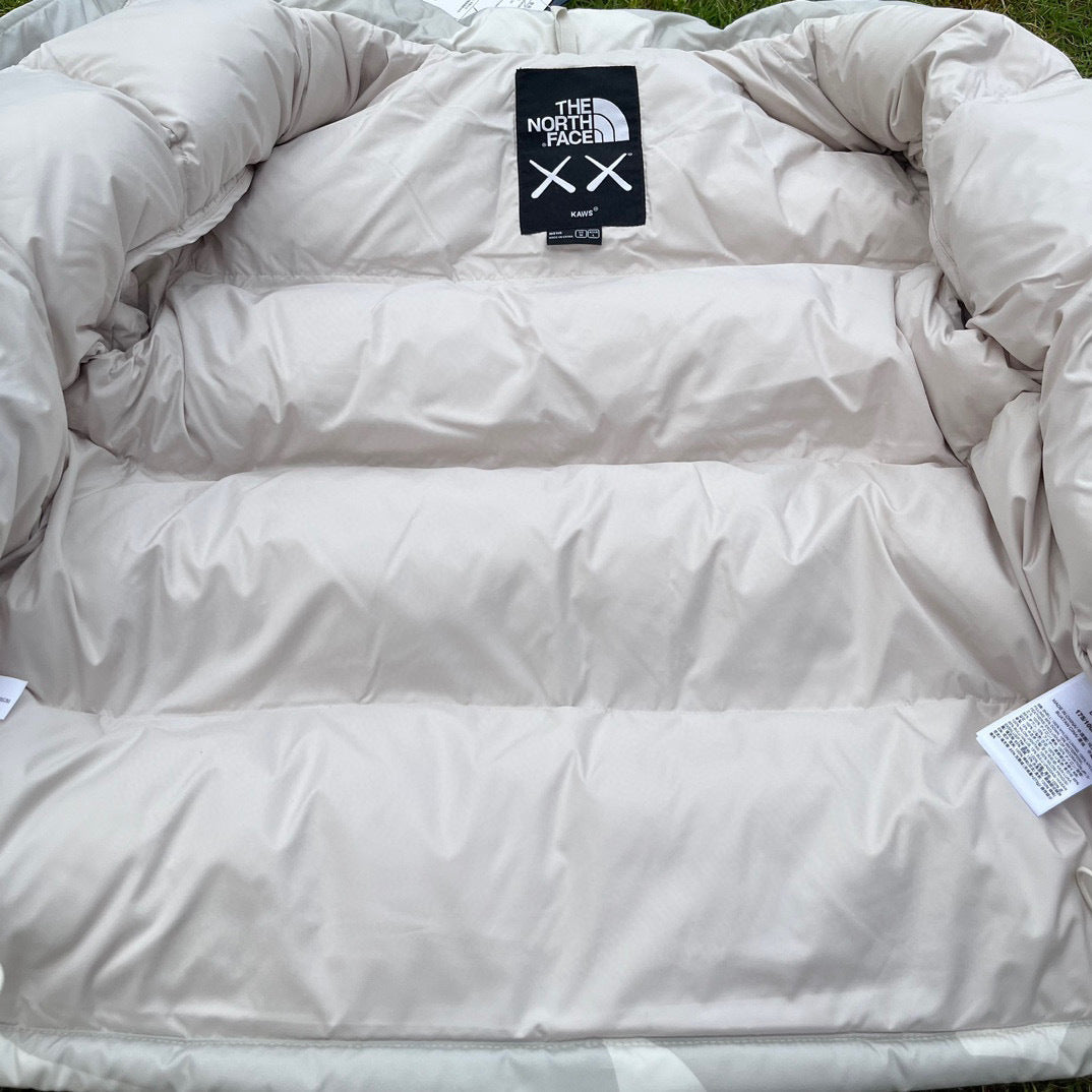 【最高品質】KAWS x The North Face Retro 1996 Nuptse Jacket