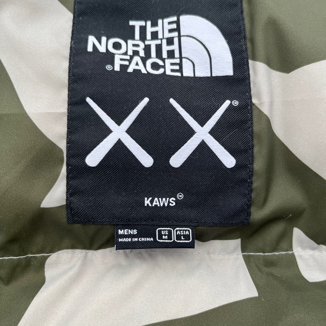 【最高品質】KAWS x The North Face Retro 1996 Nuptse Jacket