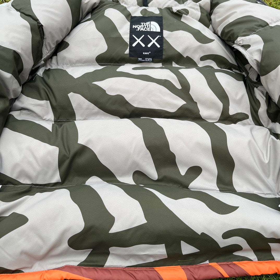 【最高品質】KAWS x The North Face Retro 1996 Nuptse Jacket