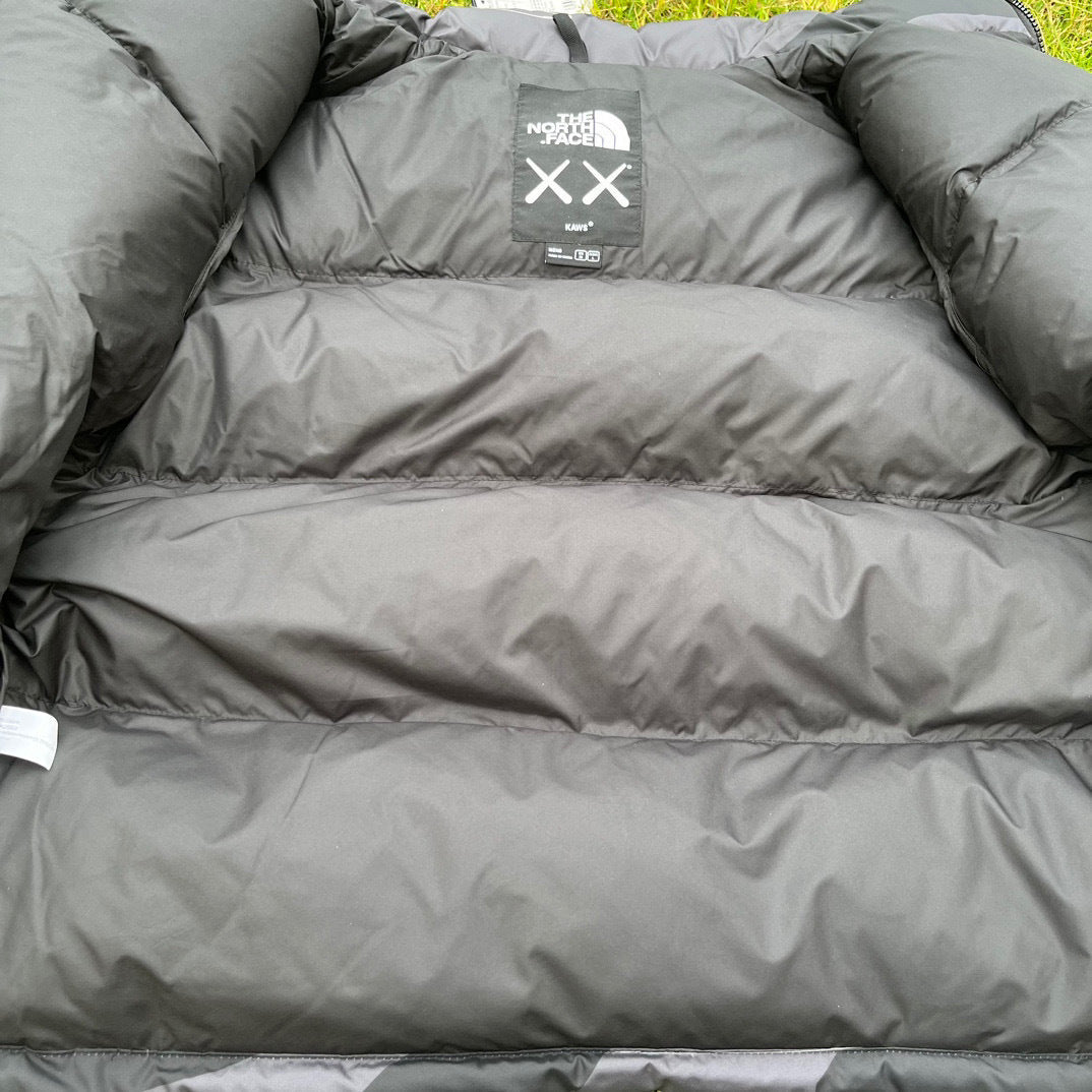 【最高品質】KAWS x The North Face Retro 1996 Nuptse Jacket