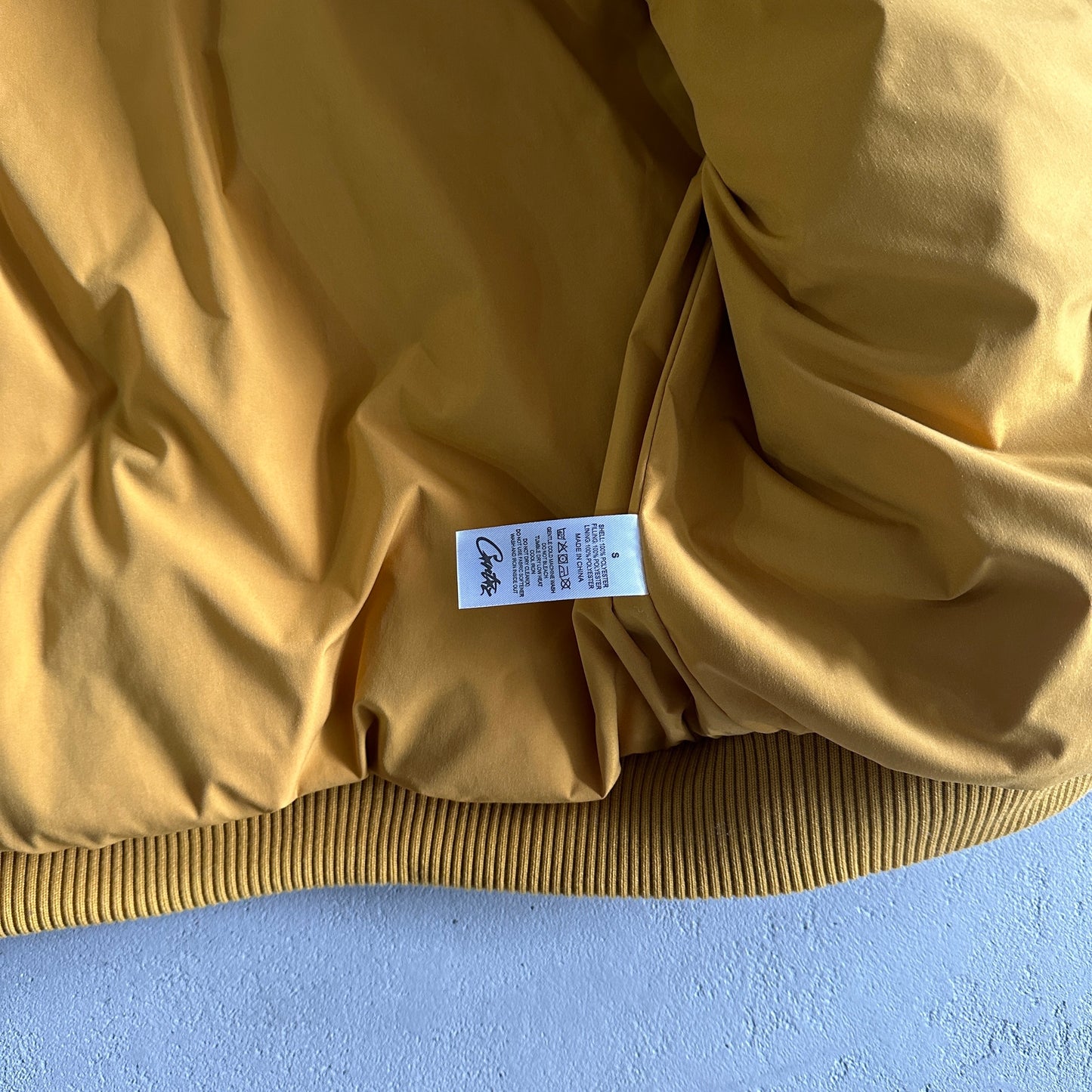 Corteiz Olde English Quilted Bomber Jacket
