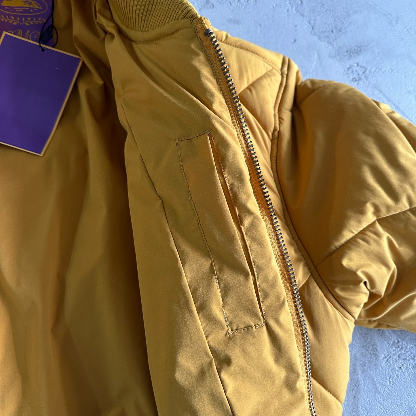 Corteiz Olde English Quilted Bomber Jacket
