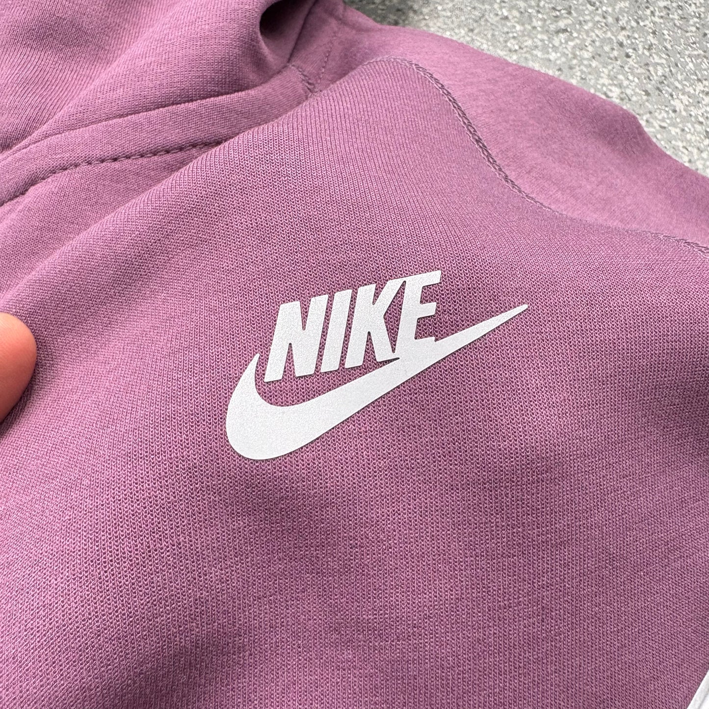Nike Sportswear Tech Fleece Full Zip Hoodie & Joggers Reflective Details Set