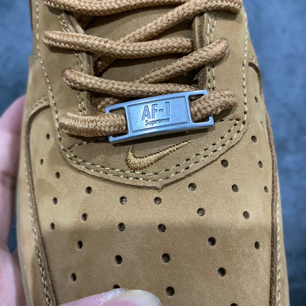 【OWF】Supreme xNike Air Force 1 Flax