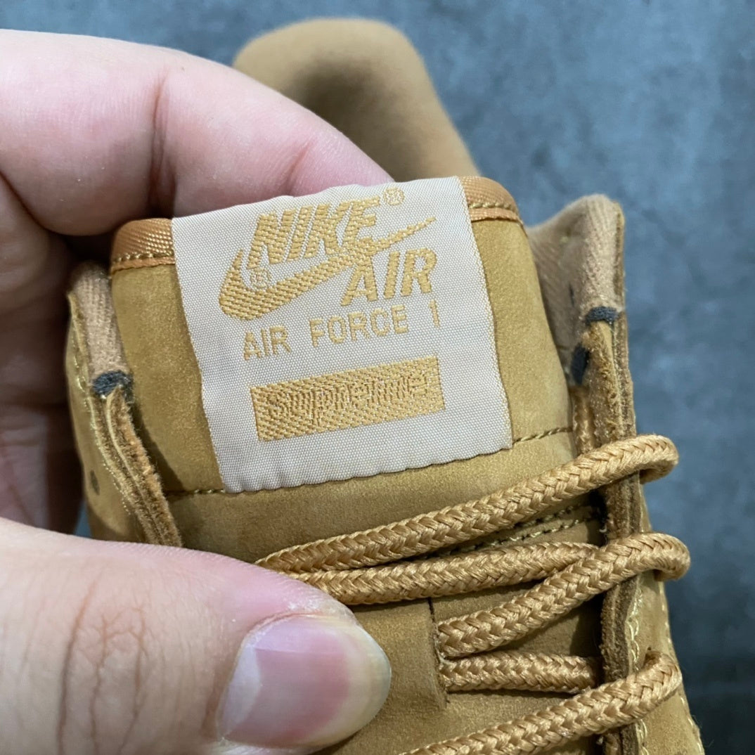 【OWF】Supreme xNike Air Force 1 Flax