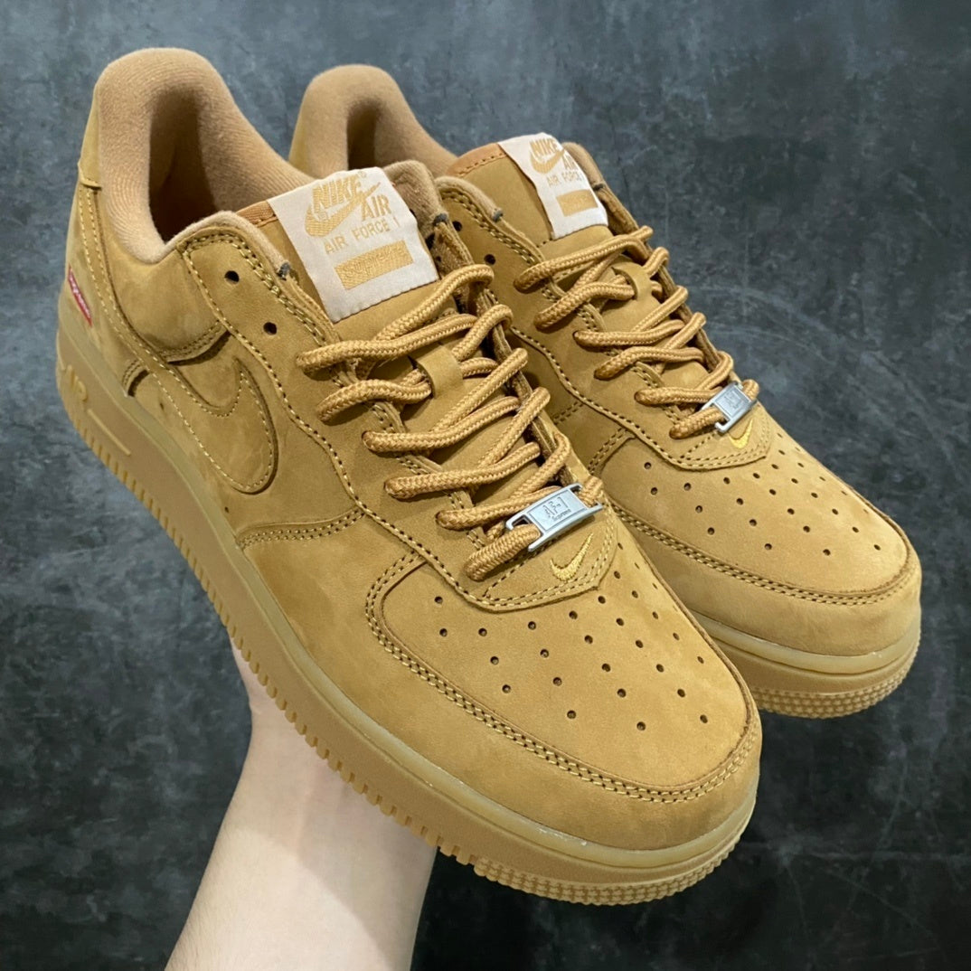 【OWF】Supreme xNike Air Force 1 Flax