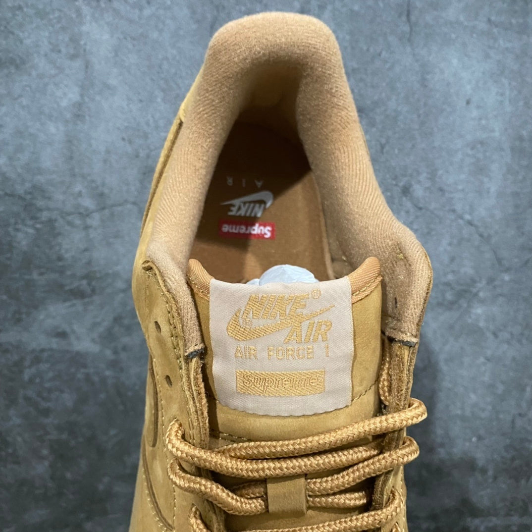 【OWF】Supreme xNike Air Force 1 Flax