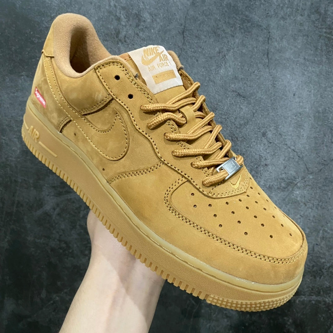 【OWF】Supreme xNike Air Force 1 Flax