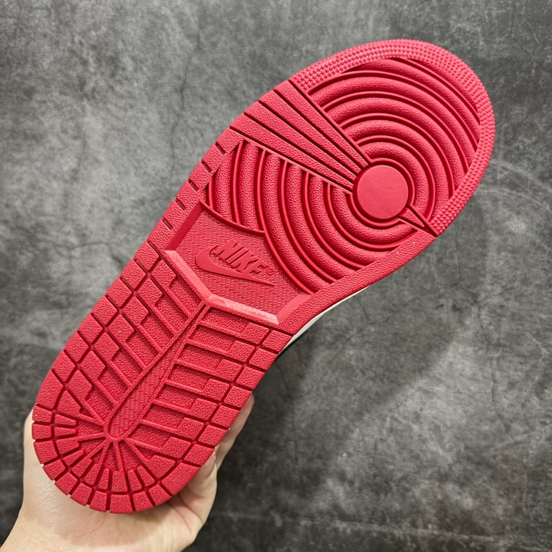 【LJR】Jordan Air Jordan 1 High OG“Black Toe Reimagined”