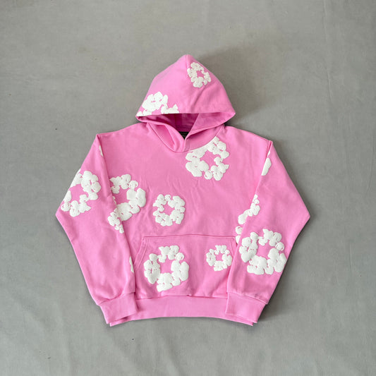 Denim Taers The Cotton Wreath Foodie PINK/WHITE