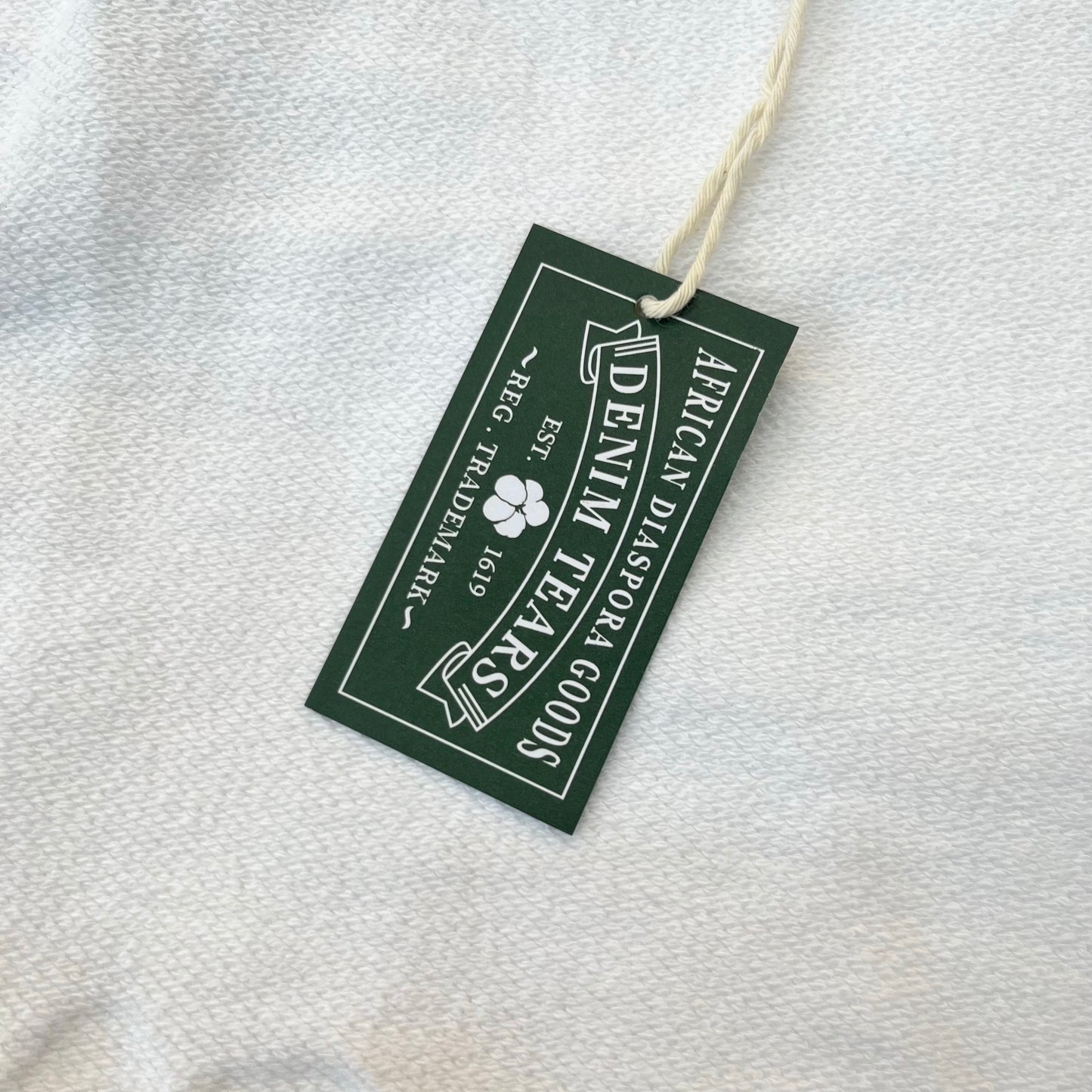 White Denim Tears Cotton Wreath Sweatshirt