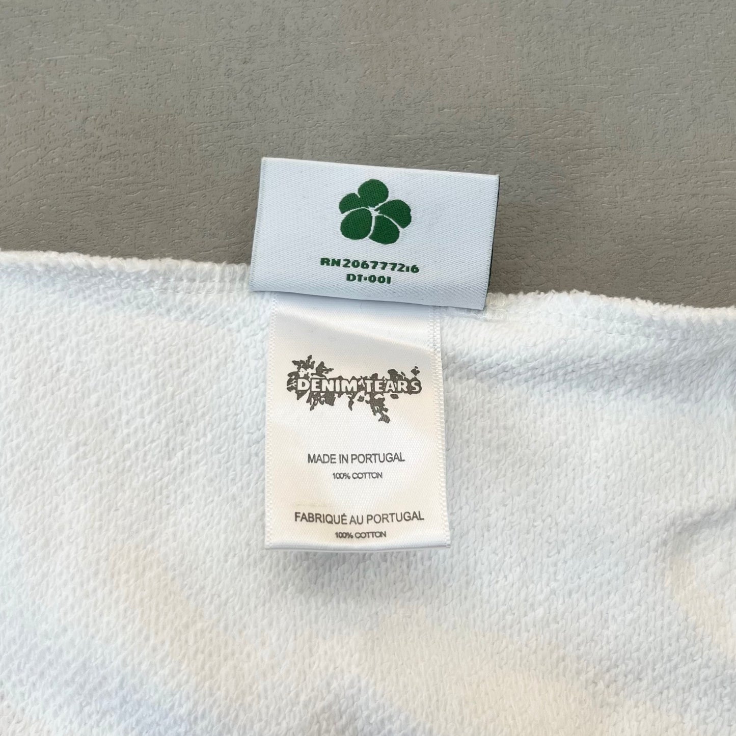 White Denim Tears Cotton Wreath Sweatshirt