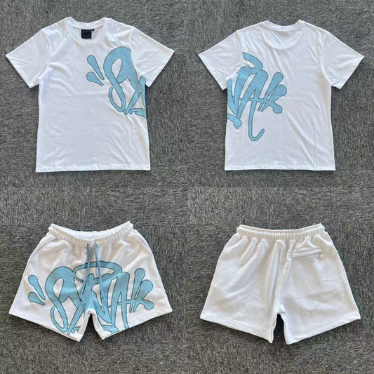 SynaWorld Short-set white-blue