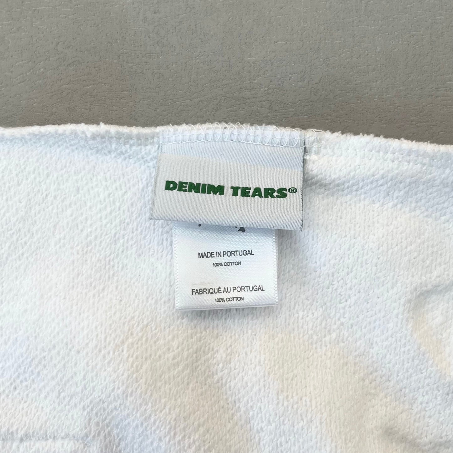 White Denim Tears Cotton Wreath Sweatshirt