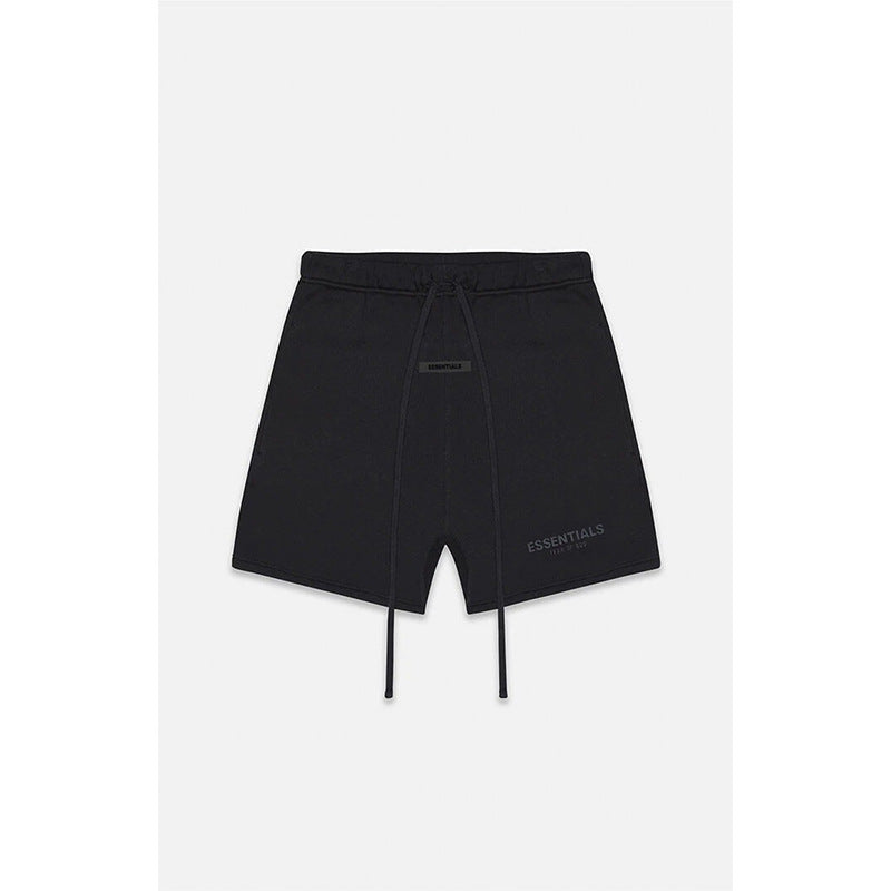 2021SS shorts new reflective print ESSENTIALS trendy brand washed velvet cross-border hot sale