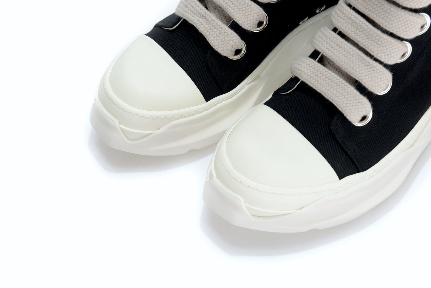 ROK produces owens ramones high-top men's shoes IP foam tank sole abstract double-bottom heightened shoes