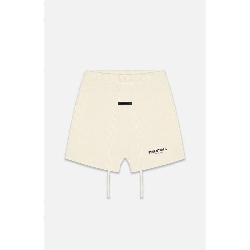 2021SS shorts new reflective print ESSENTIALS trendy brand washed velvet cross-border hot sale