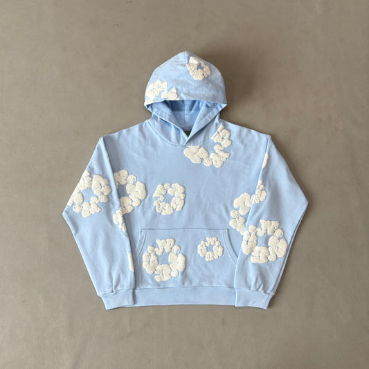 Denim Taers The Cotton Wreath Foodie SKYBLUE