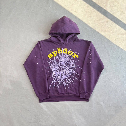 PRPLE STAR OG WEB V2 HOODIE