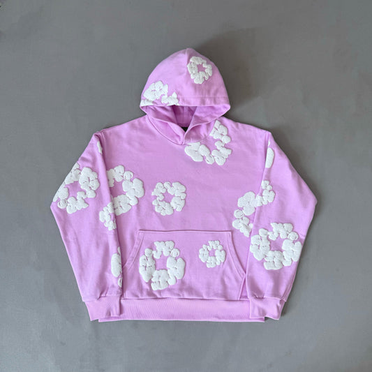 Denim Taers The Cotton Wreath Foodie MILK PINK