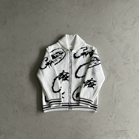 Crteiz VVS Jacquard Knit Zip