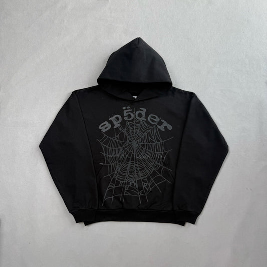 Sp5der Phantom Web Hoodie