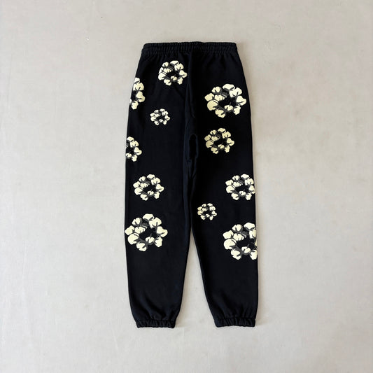 Denim Tears x CPFM Cactus Tears Wreath Sweatpants BLACK
