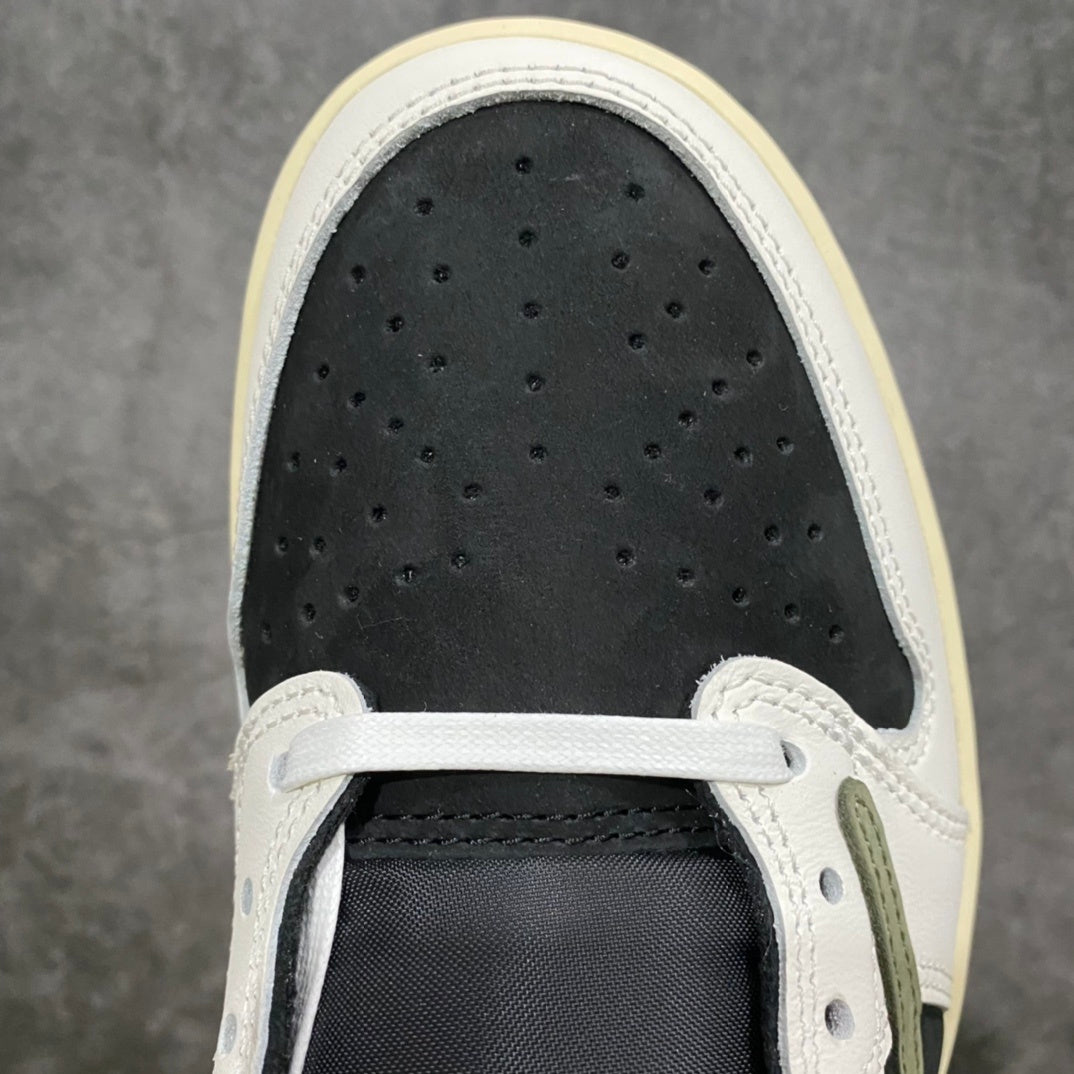 【LJR】Travis Scott x Jordan Air Jordan 1 Low"Medium Olive"
