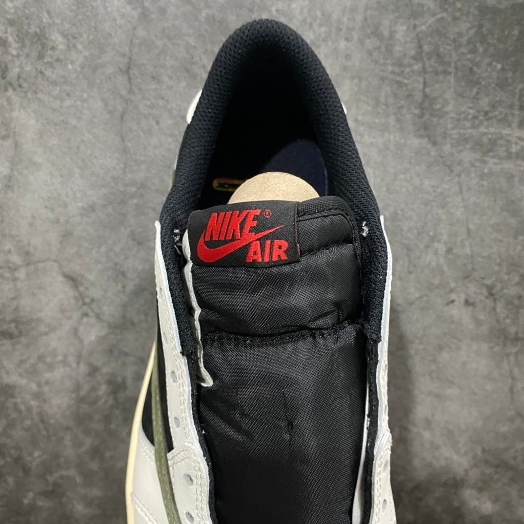 【LJR】Travis Scott x Jordan Air Jordan 1 Low"Medium Olive"